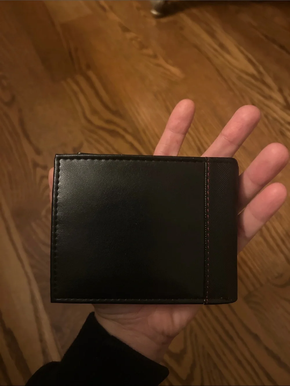 Guess Black Men's Leather Card & Key Holder Wallet